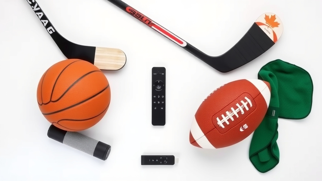 Canadian sports IPTV guide covering NHL, CFL, Raptors, Blue Jays, and more